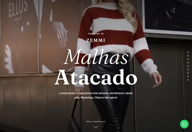 Estilo Lookbook imersivo